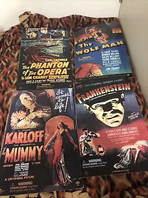 Universal Studios Monsters Sideshow Toys Cardboard Movie Poster Flats • $29