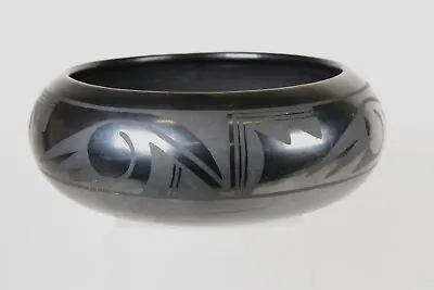 Maria Martinez Fine Pottery Bowl Signed  Marie + Santana • $2252.50