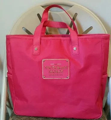 Victoria's Secret The Sexiest Tote On Earth Pink Tote Laptop Bag • $8.39