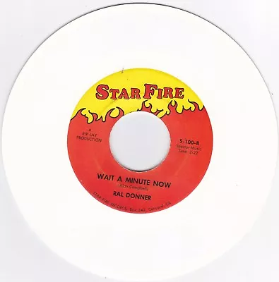 Northern Soul 45rpm - Ral Donner On Starfire - Rare White Vinyl! Beautiful Copy • £14.16