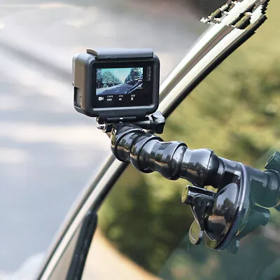 Car Suction Cup Adapter Window Glass Mount For Gopro Hero 6 5 Camera Xiaoyi • $17.48