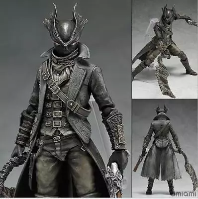 Max Factory Figma No.367 Bloodborne Hunter Action Figure New In Box • $32.99