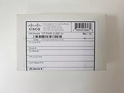 Cisco CP-PWR-CUBE-3 Power Supply £30 • £30