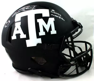 Johnny Manziel Signed Texas A&M Eclipse Authentic Helmet W/ 3 Insc - JSA W Auth • $891.94