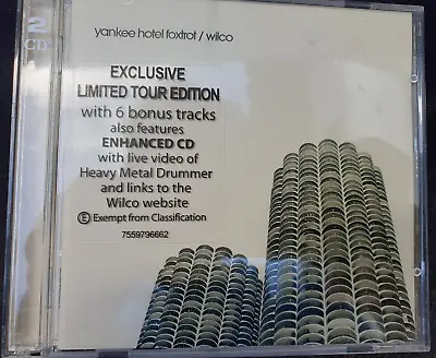 WILCO - Yankee Hotel Foxtrot Australian Tour Edition CD W/bonus 6-trk CD (2002) • $22.47