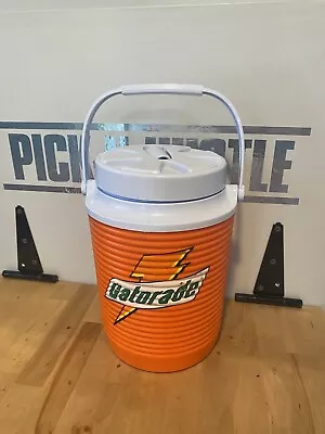 Vintage Gatorade G Series Orange Rubbermaid Sports Cooler/water Jug • $22.99