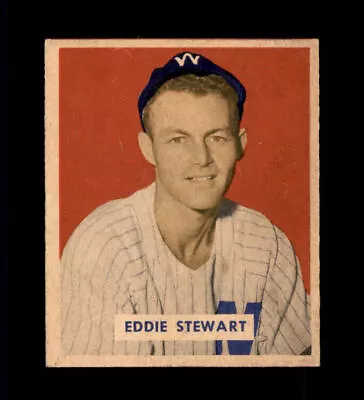 1949 Bowman #173 Bud Stewart - EX-MT • $44