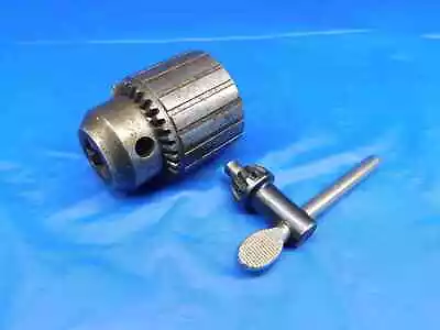 JACOBS No. 34 DRILL CHUCK 0 - 1/2 CAPACITY JACOBS TAPER #6 JT6 W/ KEY .5 USA • £56.99