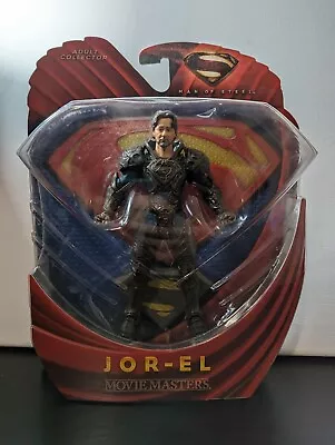 Jor - El Man Of Steel Movie Masters 2013 NIB Figure Russell Crowe See Pics/Desc • $10