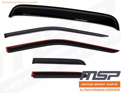 5pc Out-Channel Visor Rain Guards Sunroof Combo BMW E36 325i 318i 328i 1992-1998 • $46.33