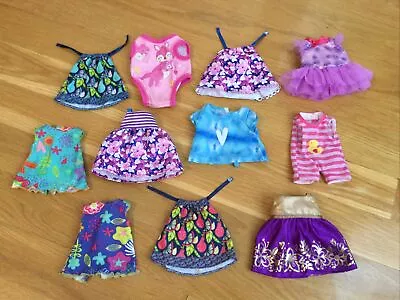 BABY ALIVE & Other Baby Doll Clothes Dresses Tops Rompers Mixed Lot • $19.99