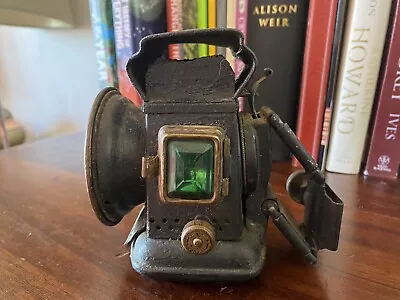 Antique Original 19th Century Hand-Held (Or Coach) Oil Lantern • £150