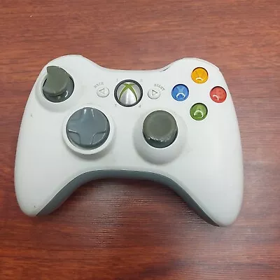 Microsoft Xbox 360 Wireless Controller White PARTS Only READ • $6.50