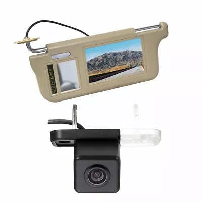 Sun Visor Rear View Monitor Backup Camera For Mercedes Benz Clk W209 W203 W211 • $119