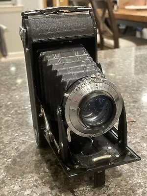 Vintage VOIGTLANDER BESSA Folding Camera Voigtlander Lens 1:3.5/105 Compur-Rapid • $13.50