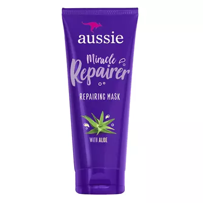 Aussie Miracle Hair Repairer Reconstructing Mask With Aloe For All Hair Types 7 • $9.36