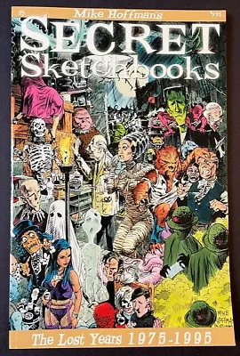 THE SECRET SKETCHBOOKS! Rare Original 2003 Art Book SIGNED By Mike Hoffman! • $19.95