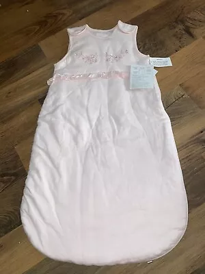 Baby Girls Sleeping Bag Age 0-6 Months BNWT • £7.99