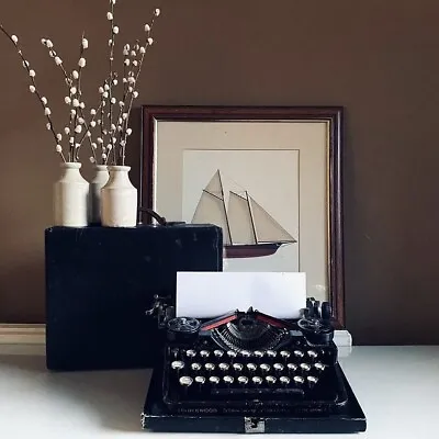 Antique Underwood Standard Portable Typewriter  • £250