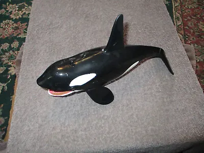 Chap Mei Toys R Us Orca Killer Whale 11  Action Figure Toy Open Moving Jaw • $16.14