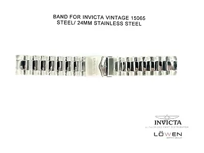 Authentic Invicta Vintage 15065 Stainless Steel 24mm Watch Band • $29.95