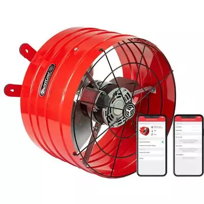 QuietCool Gable Mount Attic Fan 2940-CFM 2-Speed Smart App Controlled • $198.71