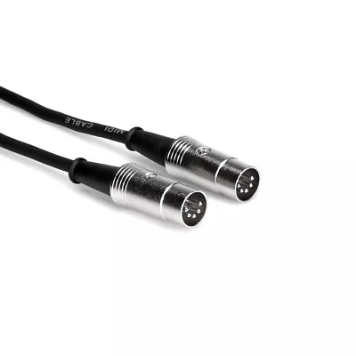 Hosa MID-503 Pro MIDI Cable Serviceable 5-pin DIN To Same 3 Ft • $10.95