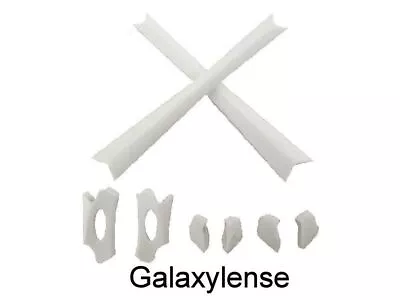 Ear Sock & Nose Pad Rubber Kits For Oakley Flak Jacket XLJ Sunglasses White • $5.99