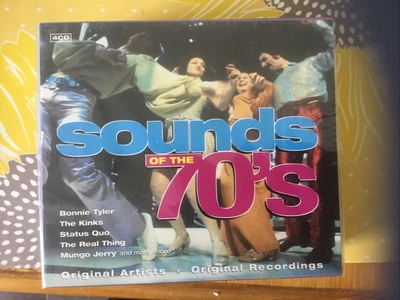 £2 • Buy Sounds Of The 70's CD (1998) 4 CD Pack. Brand New Still Wrapped.