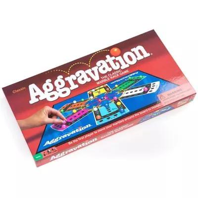 Classic Aggravation Marble Race Family Game For 2 Or More Players • $28.48