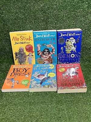 David Walliams Childrens Books Bundle Adventures Books X6 Paperback Books • £9.99