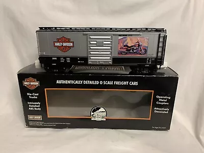 ✅mth Premier Harley Davidson Motorcycle 2005 Road King 40’ Box Car 20-90173! • $99.99