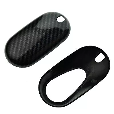 Carbon Fiber Pattern Key Shell For W223 S-Class W206 C-Class Oval Smart Key • $11.87