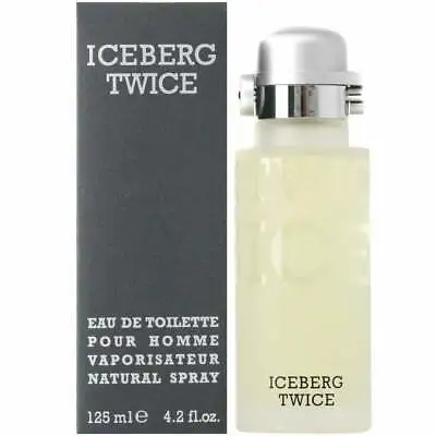 £16 • Buy Iceberg Twice Pour Homme 125ml Edt Spray - New Boxed & Sealed - Free P&p - Uk