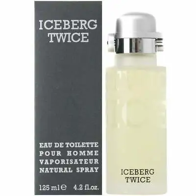 Iceberg Twice Pour Homme 125ml Edt Spray - New Boxed & Sealed - Free P&p - Uk • £18.90