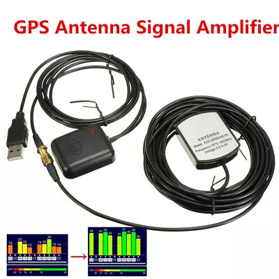 GPS Antenna Signal Repeater Amplifier Receiver Active For Car Phone Navigation • $17.51