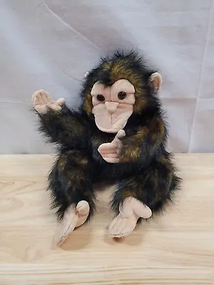 Folkmanis Monkey Puppet Baby Chimpanzee Ape Full Body Realistic Plush Learning • $13.39