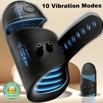 New Glans Vibrator Penis Head Masturbatr Trainer Cock Massager Male Sex Toys Men • $46.95