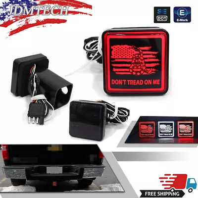 Fit 2  Towing & Hauling - DO NOT TREAD ON ME - LED Towing Hitch Cover Light • $24.99