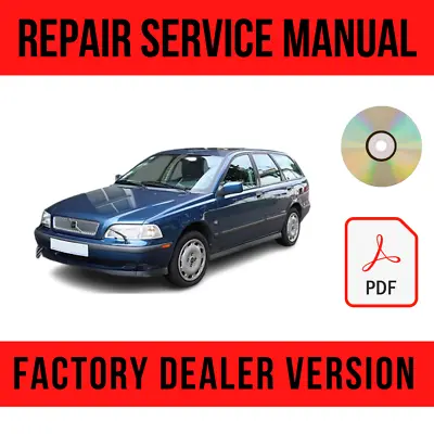 Volvo V40 1995-2004 Factory Repair Manual • $13.49