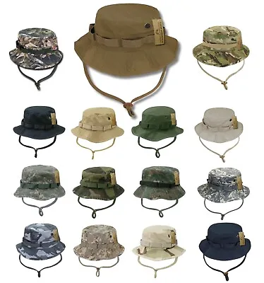 Rapid Dominance Camo Military Boonie Hunting Army Fishing Bucket Jungle Cap Hat • $16.95