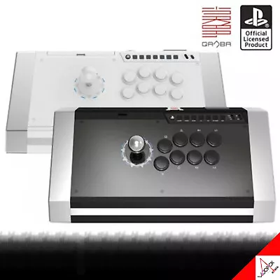 Qanba Obsidian Q3 Professional Gaming Joystick For PS3 PS4 PS5 PC-Black/White • $399.98