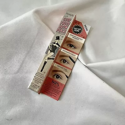 Benefit Goof Proof Waterproof Brow Pencil Mini 0.17g #3 Warm Light Brown • $11.99