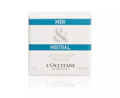 L'Occitane En Provence Mer & Mistral Fresh Unisex Aquatic Soap Bar 3.5 Oz  • $29.99