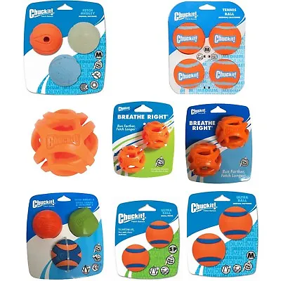 £10.99 • Buy Chuckit Dog Balls Heavy Duty Strong  - Lots Of Designs
