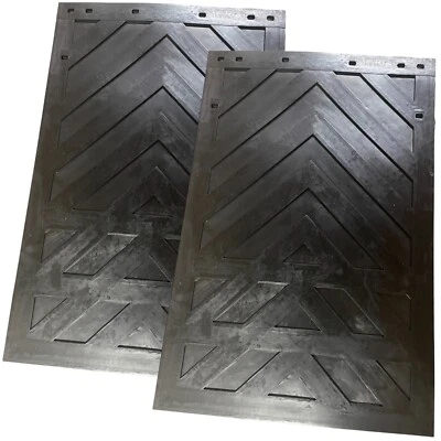 $56 • Buy Mud Flaps 36  Tall X 24  Semi Dump Truck Heavy Duty Design 1 Pair 3/8  Thick