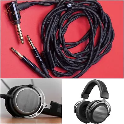 Hifi Balanced Audio Cable For Beyerdynamic T1 T5P 2 3nd Amiron Aventho Headphone • $58.11