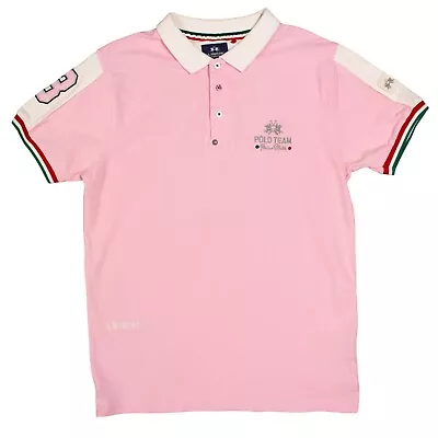 La Martina Buenos Aires Slim Fit #3 Polo Team Polo Shirt XXL • $23.05