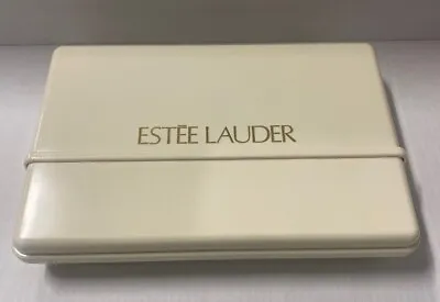 Vintage Estee Lauder Perfume Makeup Dresser Vanity Tray Paris NY Foldable Mirror • $32.75