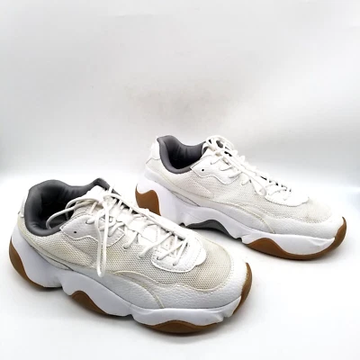 $20.79 • Buy Zara Mens White Chunky Fashion Sneakers US 9 EUR 42